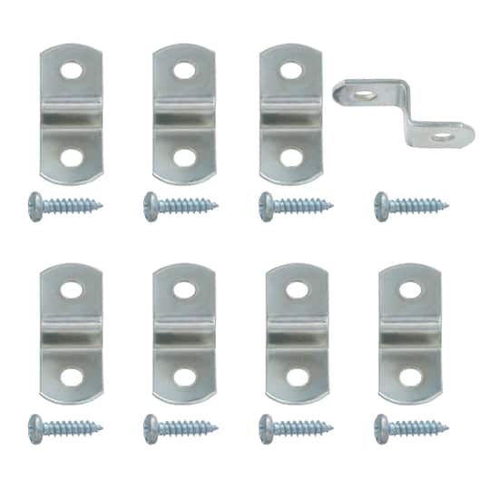 24 Packs: 8 ct. (192 total) Metal Offset Clips by Studio D&#xE9;cor&#xAE;